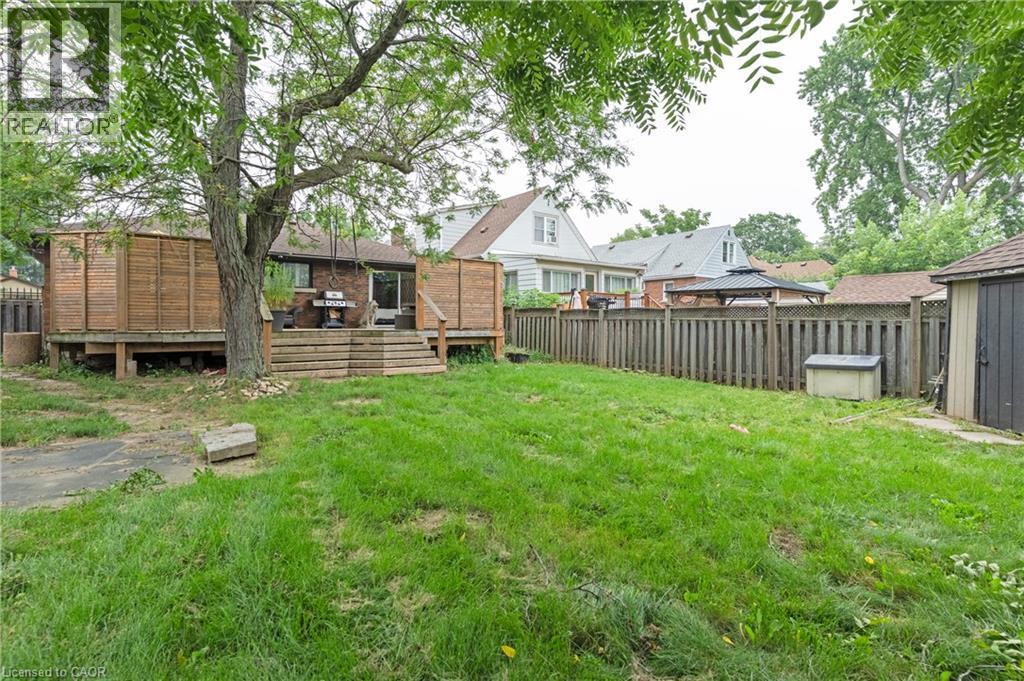 Back Yard - 83 East 15Th Street, Hamilton, ON