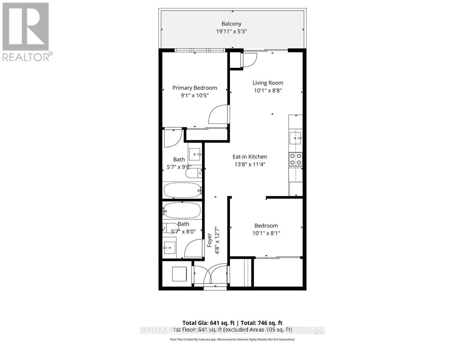 Floor Plan - 1120 - 10 Honeycrisp Crescent, Vaughan, ON