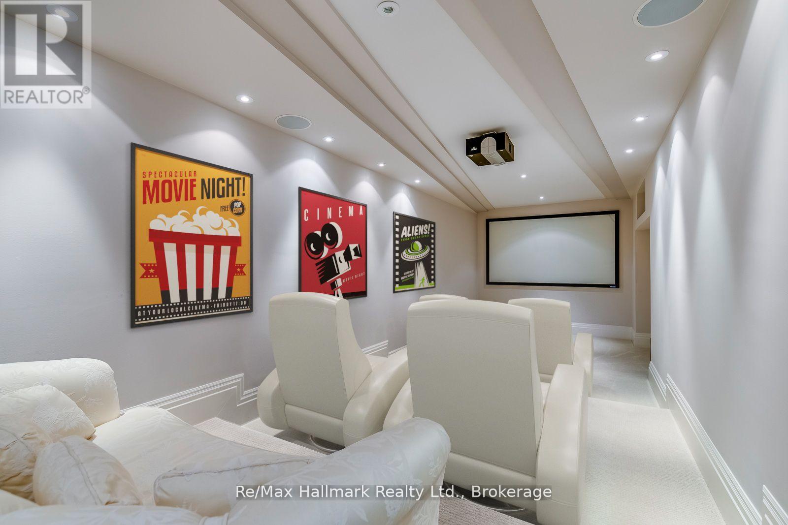 Home theatre(virtually staged) - 138 Dianne Avenue, Oakville (Mo Morrison), ON