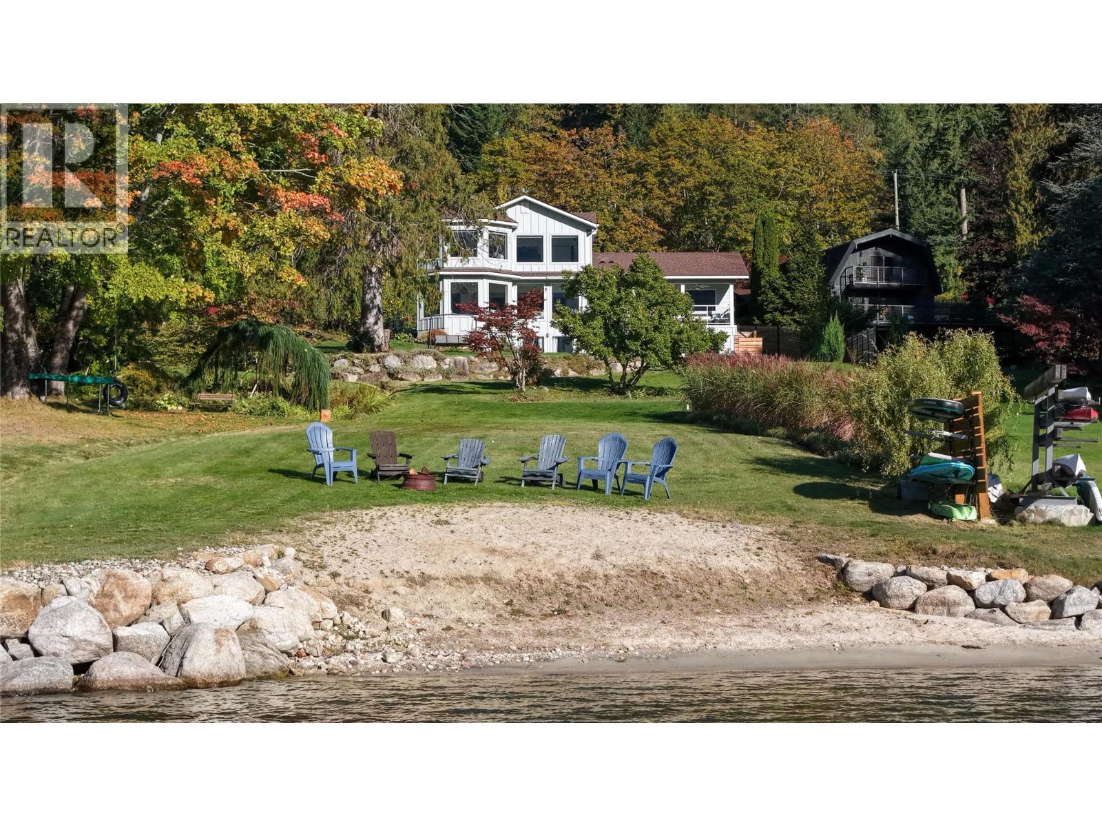 House & Beach - 4161 Heroux Road, Nelson, BC
