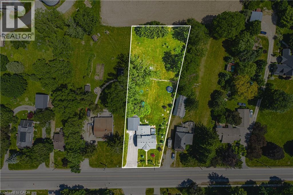 More than 8/10ths of an Acre, with no rear neighbours - 670 Mount Pleasant Road, Mount Pleasant, ON