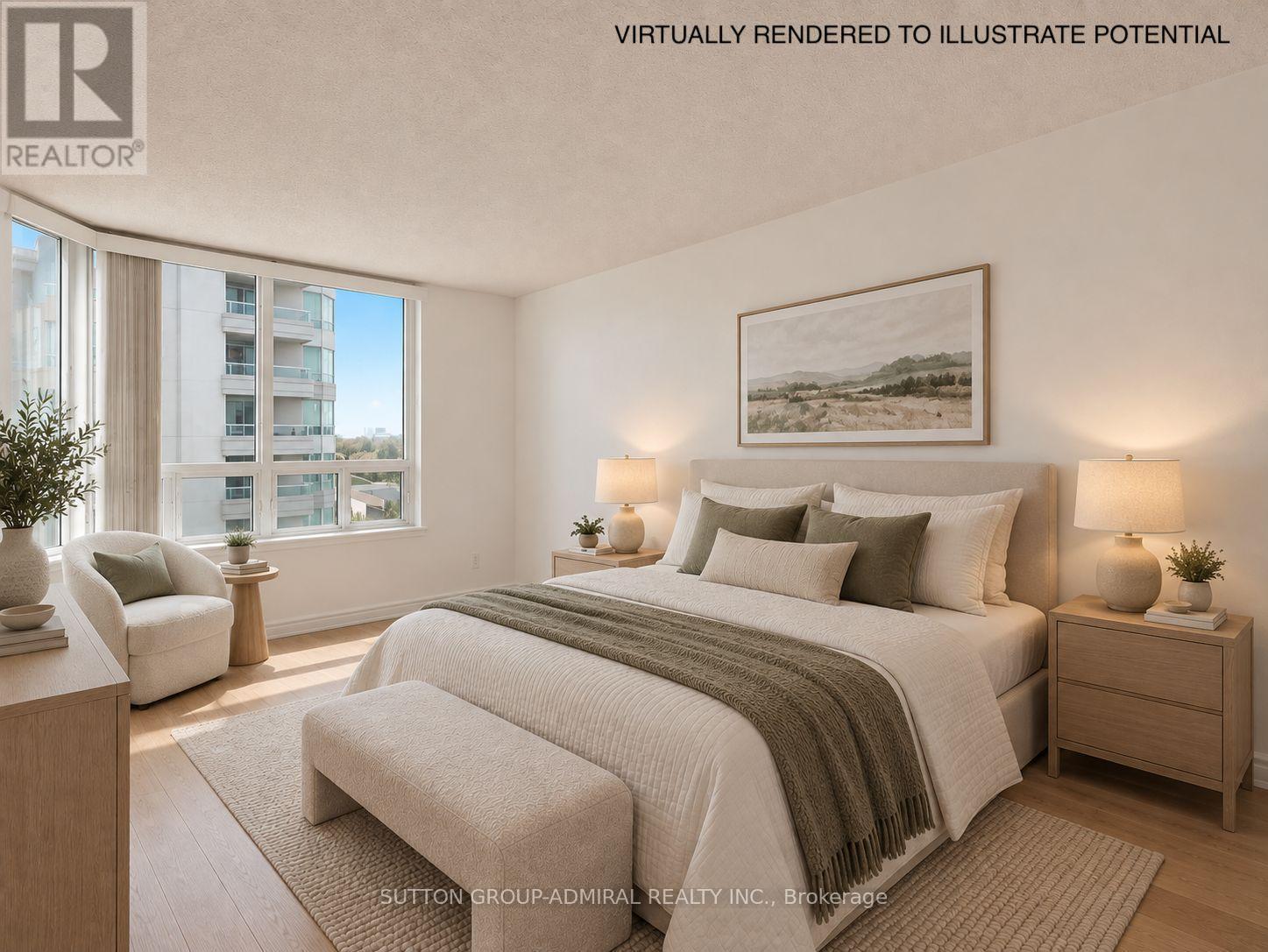 VIRTUALLY RENDERED TO ILLUSTRATE POTENTIAL - 1004 - 2 Covington Road, Toronto, ON