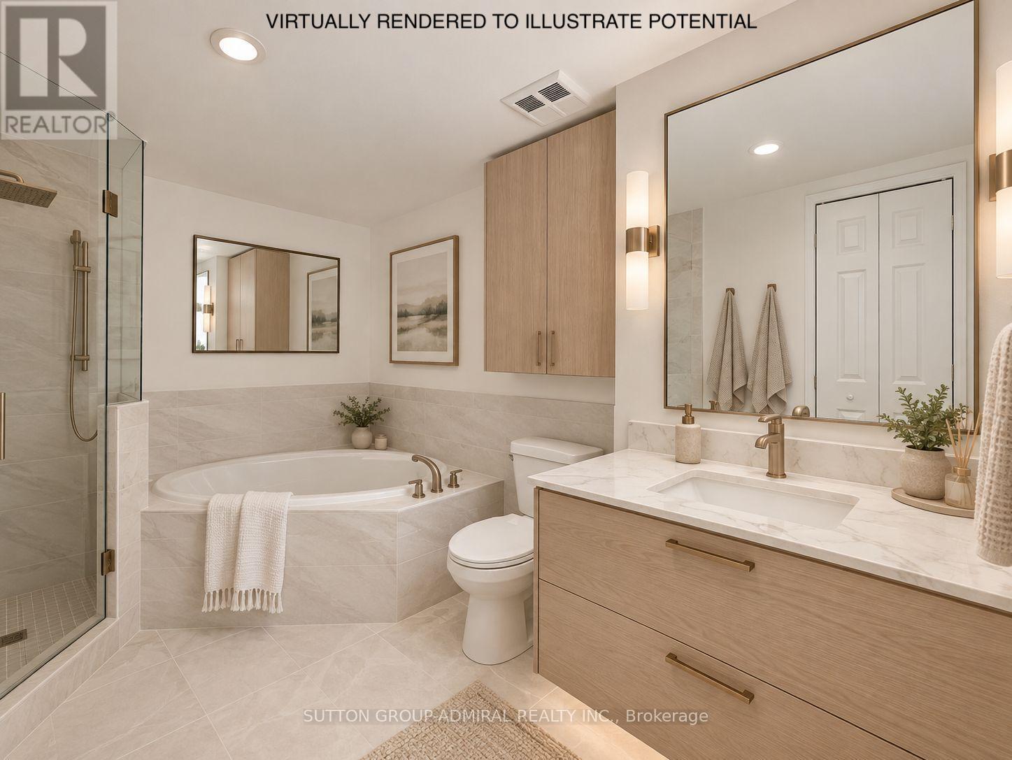 VIRTUALLY RENDERED TO ILLUSTRATE POTENTIAL - 1004 - 2 Covington Road, Toronto, ON