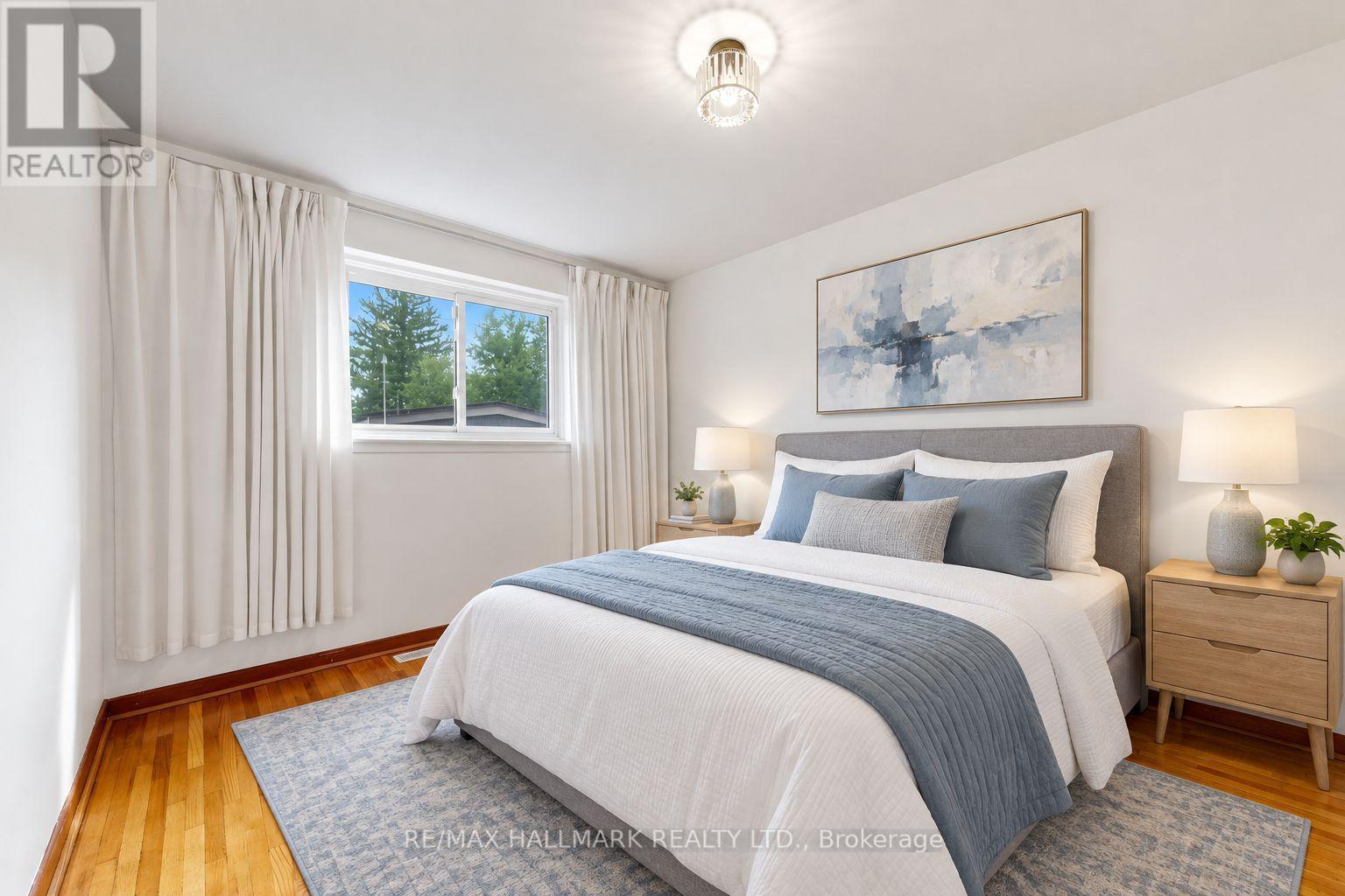 Virtually Staged - 205 Vauxhall Drive, Toronto, ON
