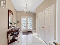 Large foyer with double-door entry -