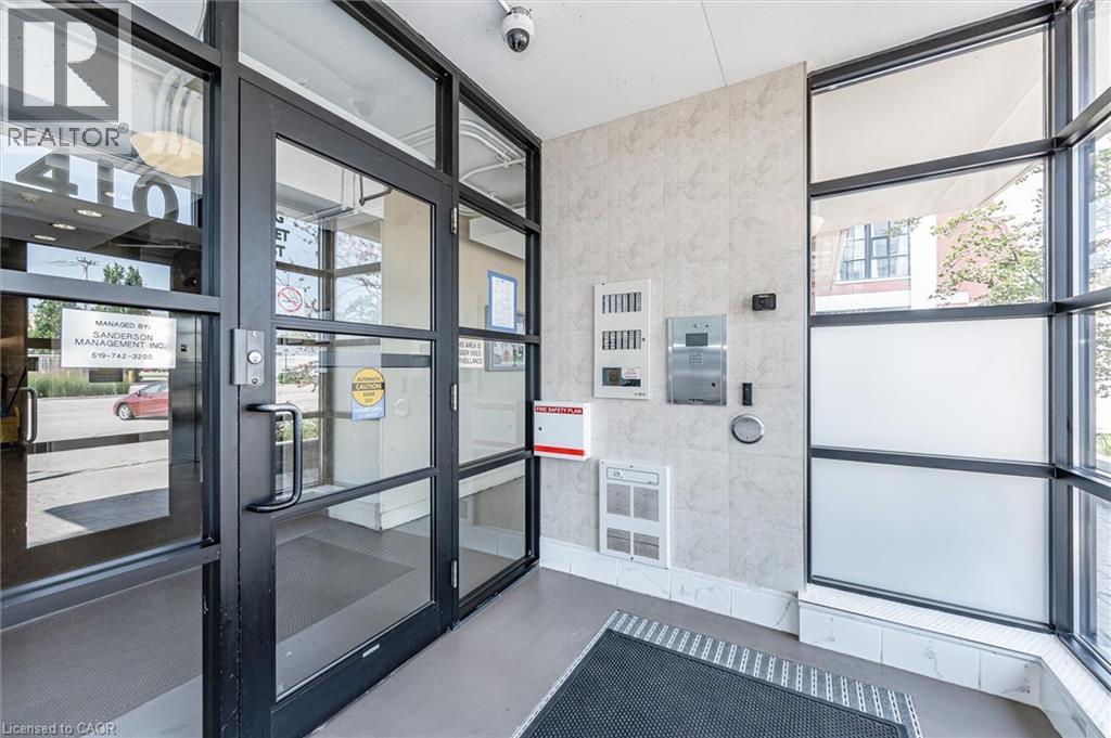 Secure Entrance - 410 King Street W Unit# 112, Kitchener, ON