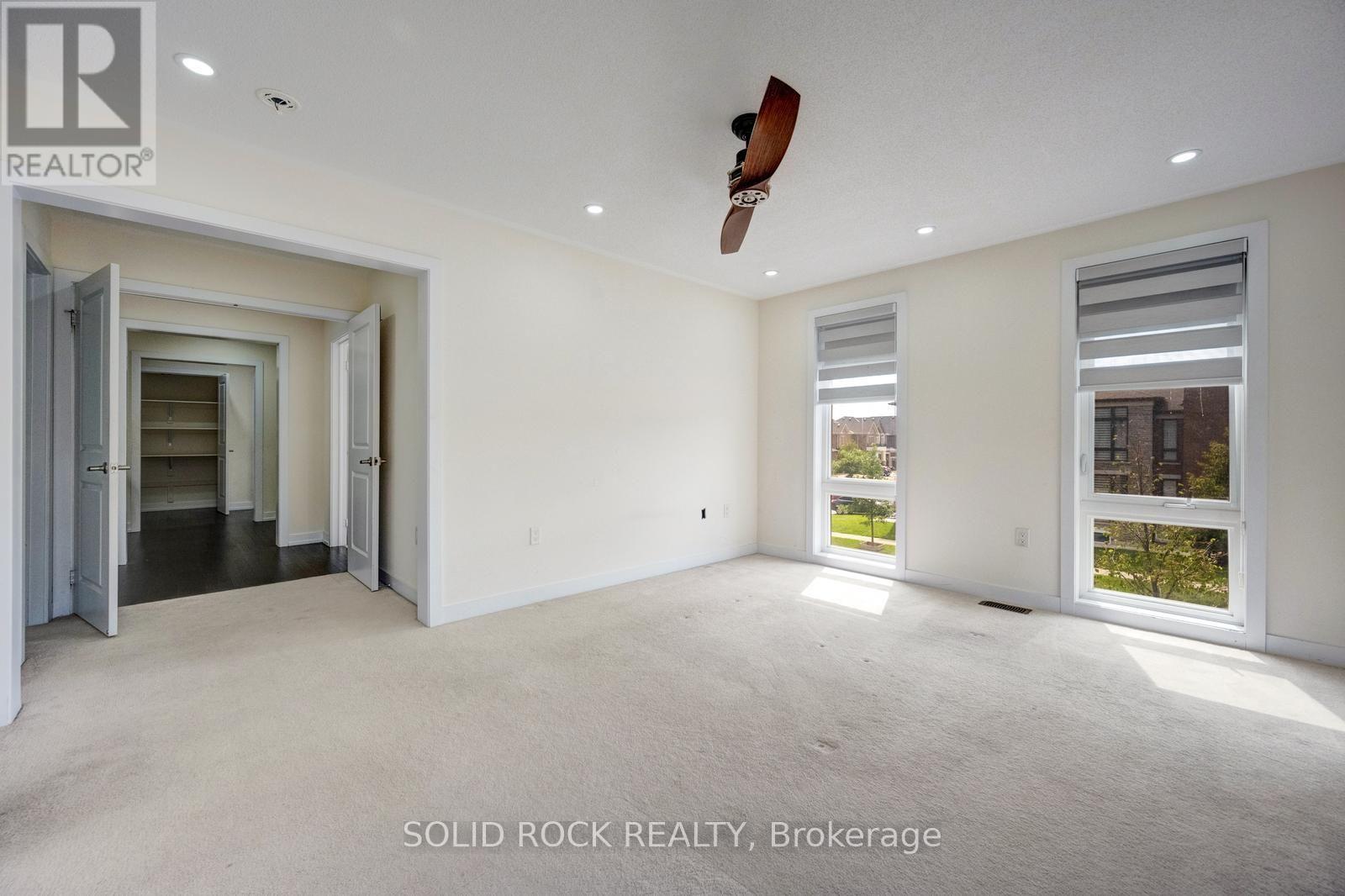 Primary Suite- Floor to Ceiling Windows - 93 Parity Road, Brampton, ON