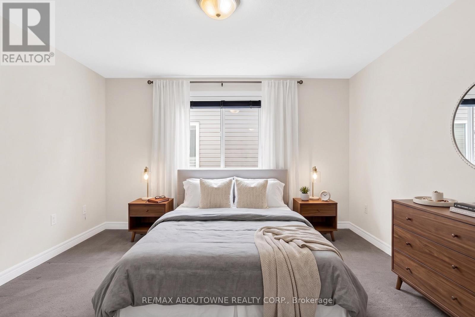 Bedroom 2 - Virtually Staged - 18 Haney Drive, Guelph, ON