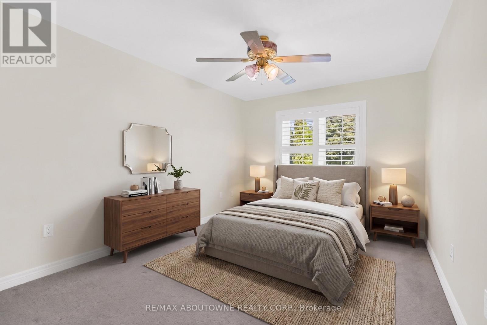 Bedroom 3 - Virtually Staged - 18 Haney Drive, Guelph, ON