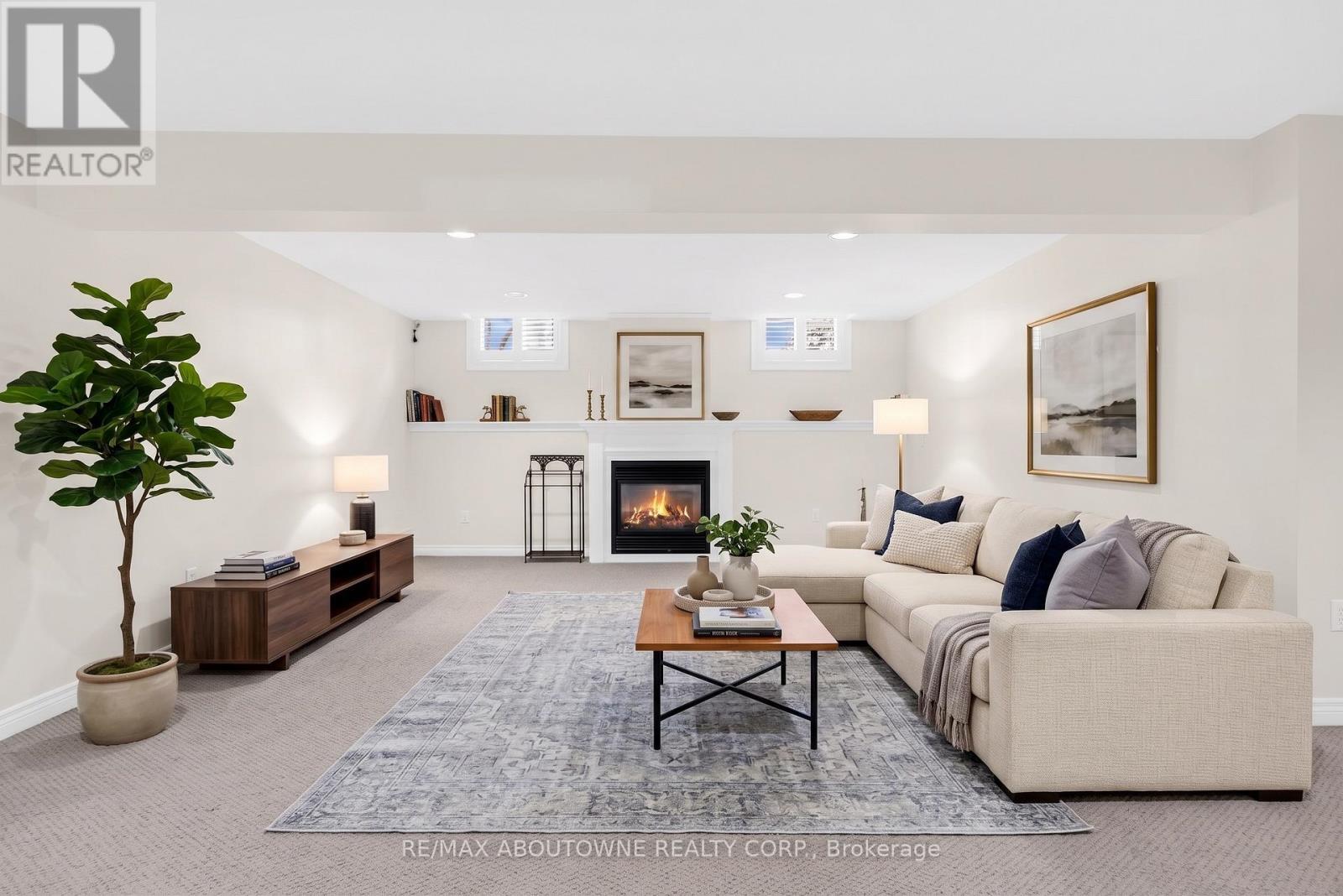 Recreation Room - Virtually Staged - 18 Haney Drive, Guelph, ON
