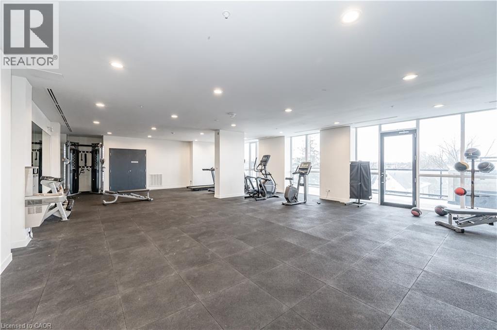 Amenities - Gym - 128 King Street N Unit# 1205, Waterloo, ON