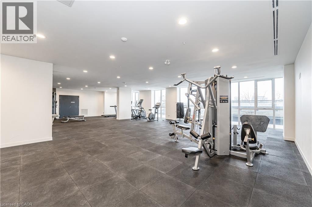 Amenities - Gym - 128 King Street N Unit# 1205, Waterloo, ON