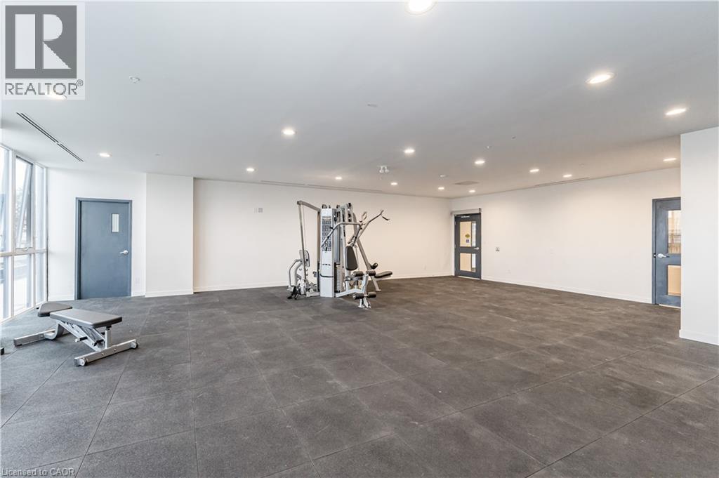 Amenities - Gym - 128 King Street N Unit# 1205, Waterloo, ON