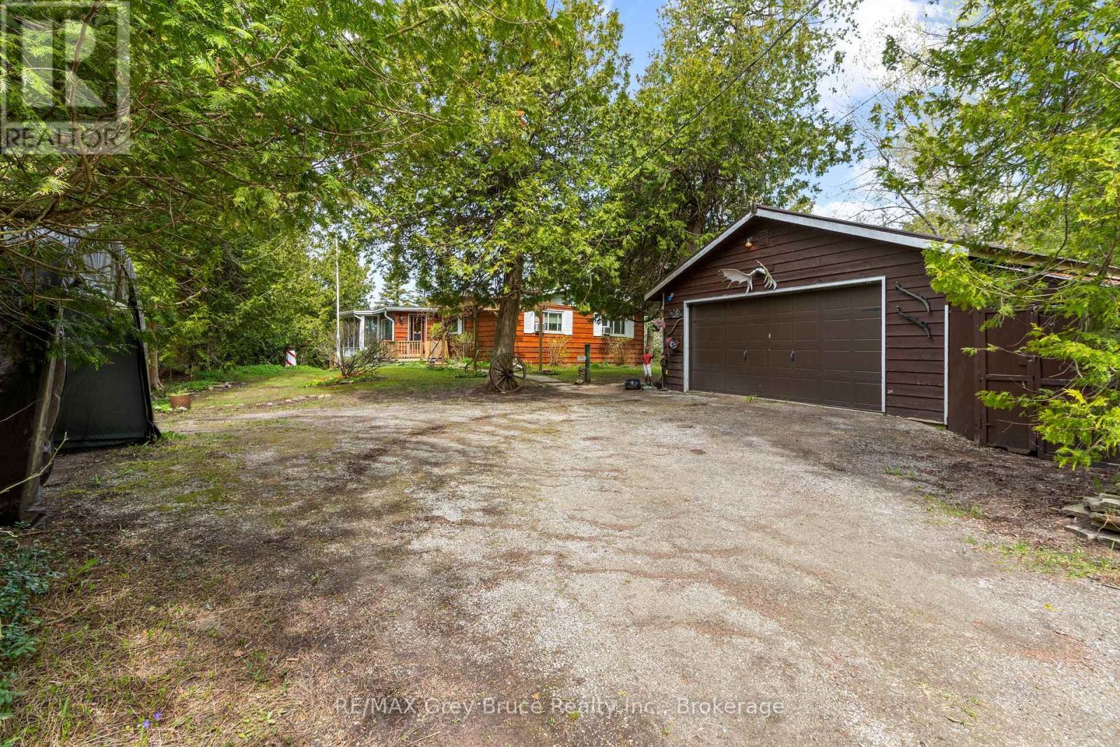 Privacy tucked back from the road - 28 Stewarts Point, Northern Bruce Peninsula, ON