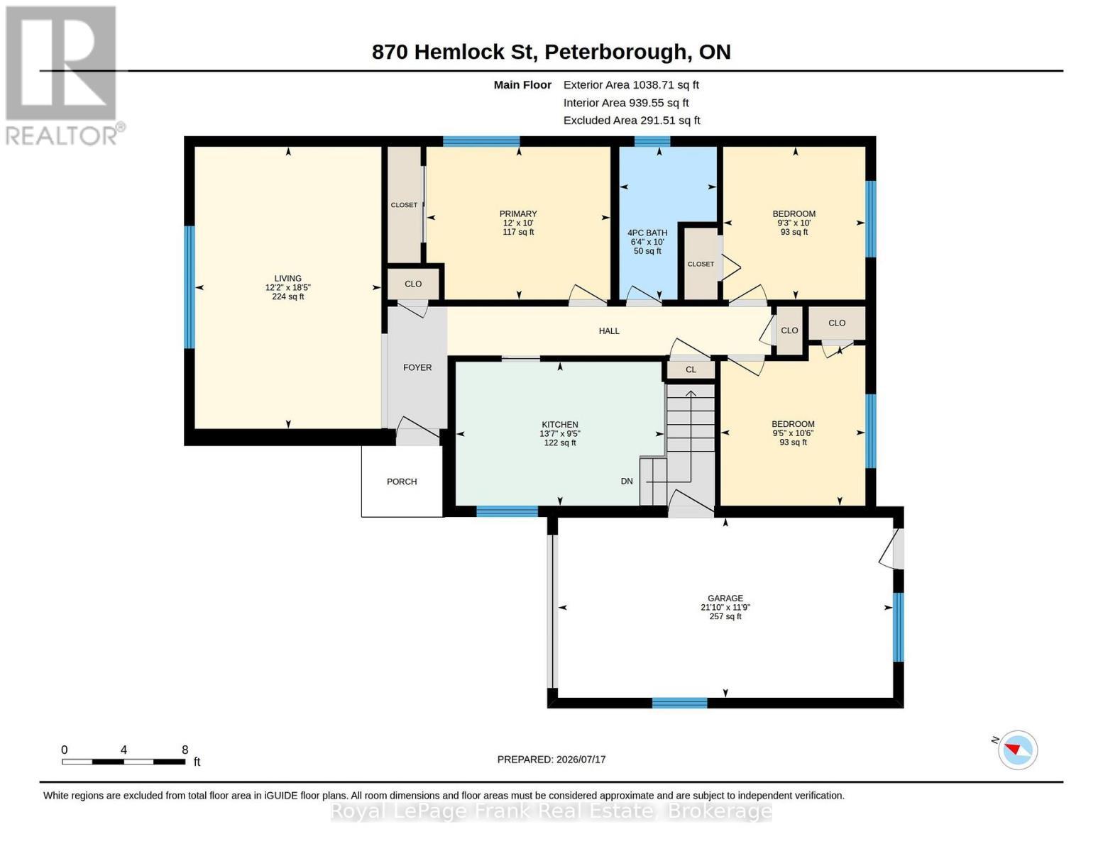 870 Hemlock Street, Peterborough (Northcrest Ward 5), ON