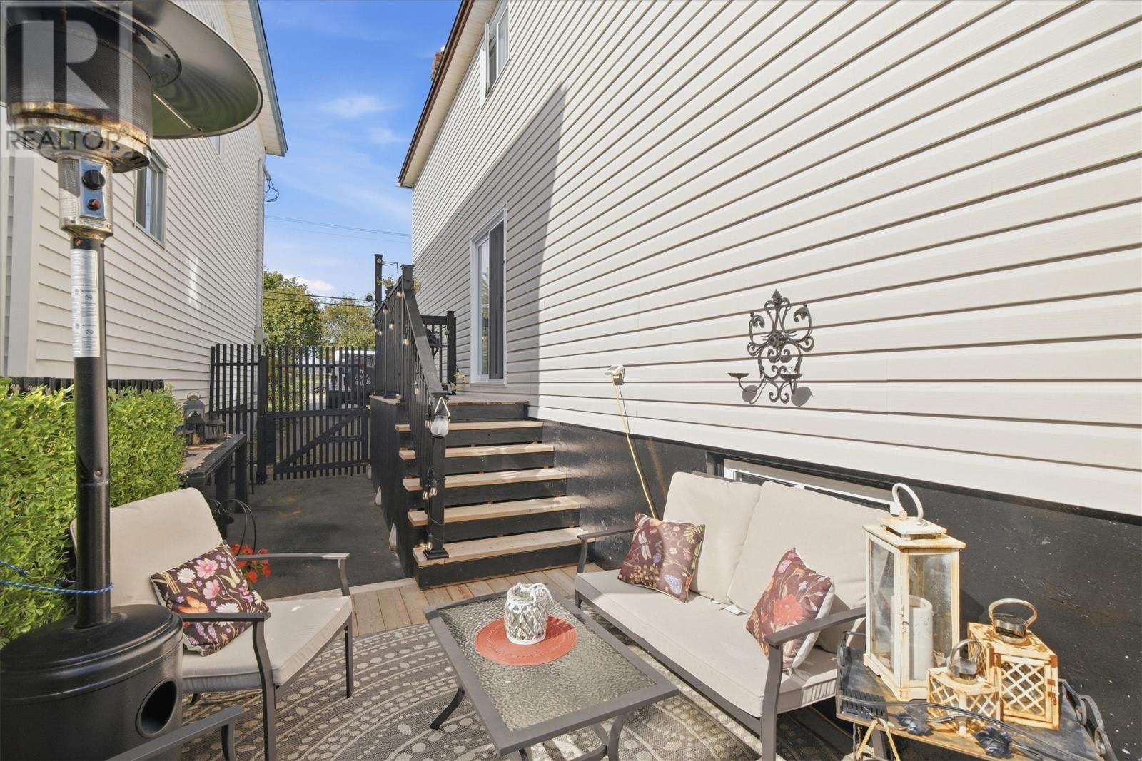 New side patio - 213 Pennywell Road, St. John'S, NL