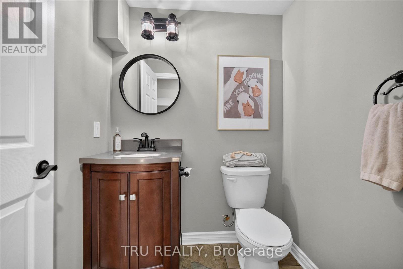 lower level powder room - 325 Upcountry Drive E, Ottawa, ON
