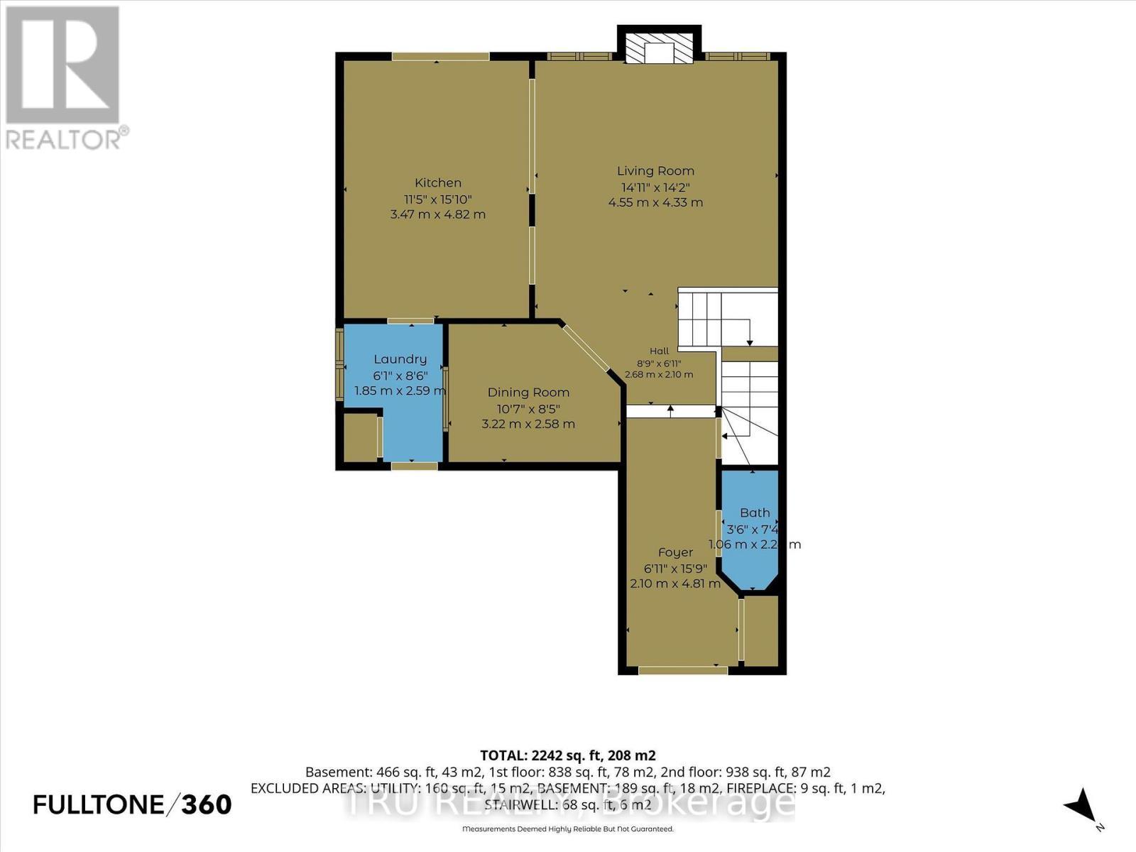 floor plan - 325 Upcountry Drive E, Ottawa, ON