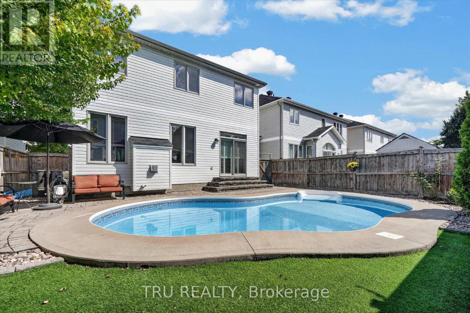Pool and concrete decking - 325 Upcountry Drive E, Ottawa, ON