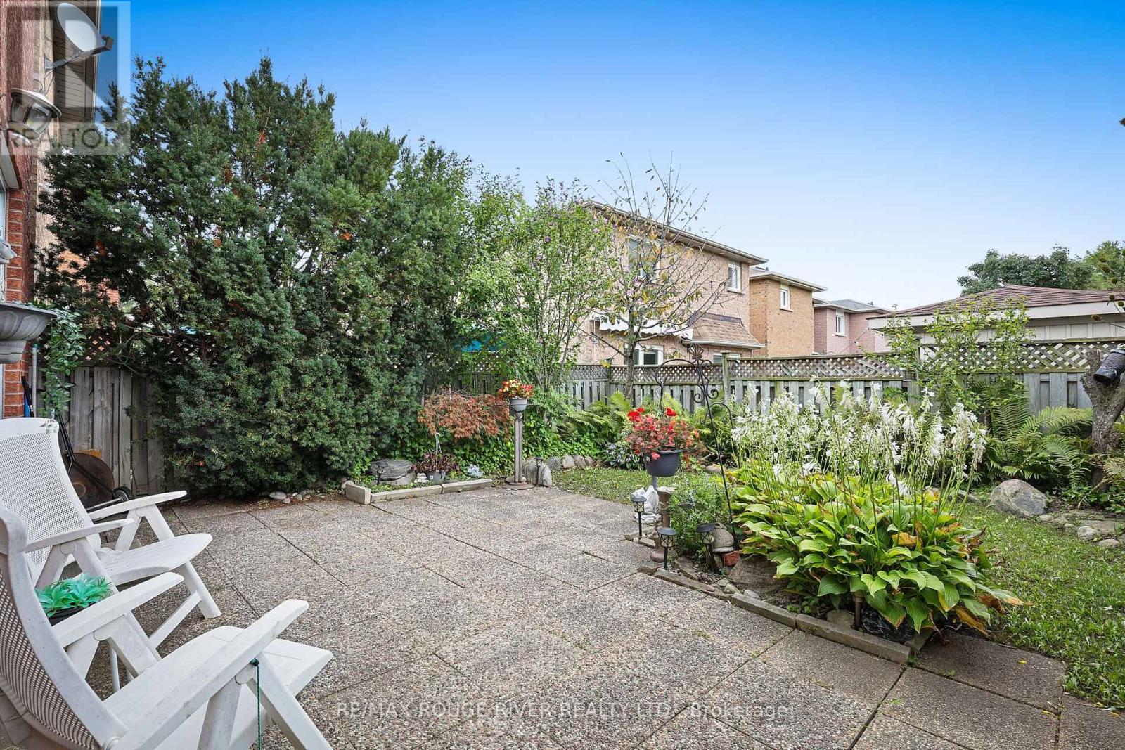 Backyard Patio - 1543 Otonabee Drive, Pickering, ON