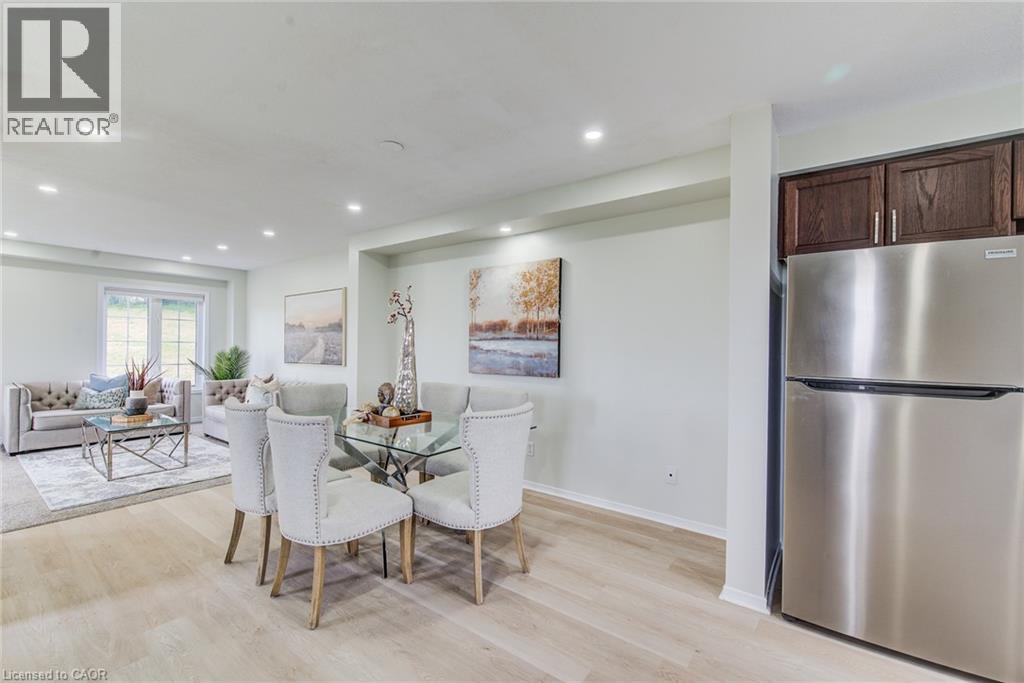 Recessed lighting throughout, wood-finish flooring, and built-in cabinetry - 226 Maitland Street, Kitchener, ON