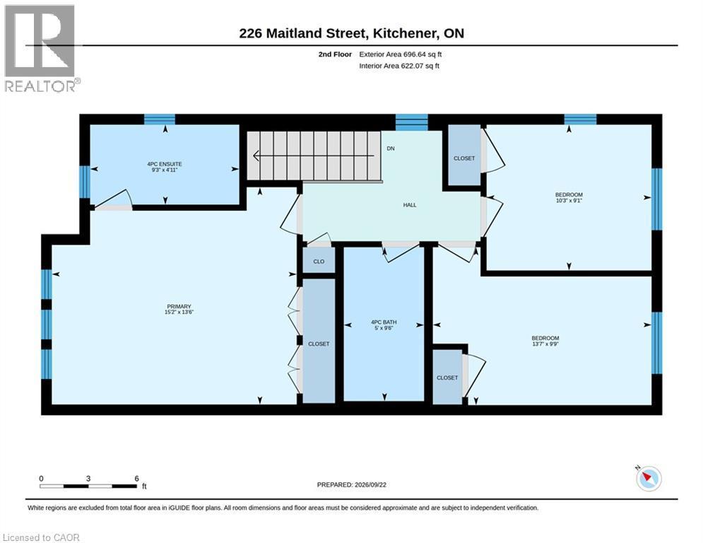 Floor plan - 226 Maitland Street, Kitchener, ON