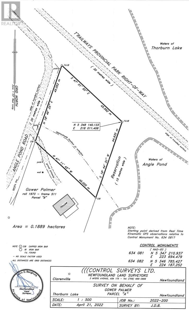 Lot 1 Angle Pond Road, Thorburn Lake, NL