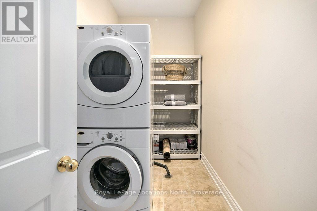 Ensuite Laundry Room - 102 - 25 Beaver Street S, Blue Mountains, ON
