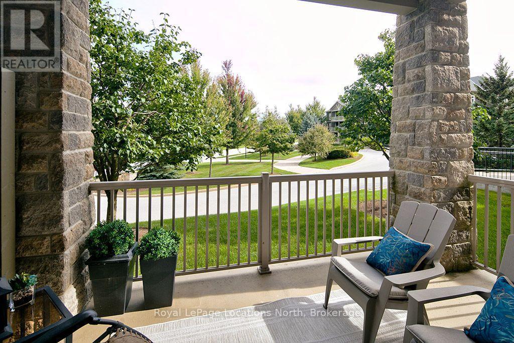 Your Private Outdoor Space - 102 - 25 Beaver Street S, Blue Mountains, ON
