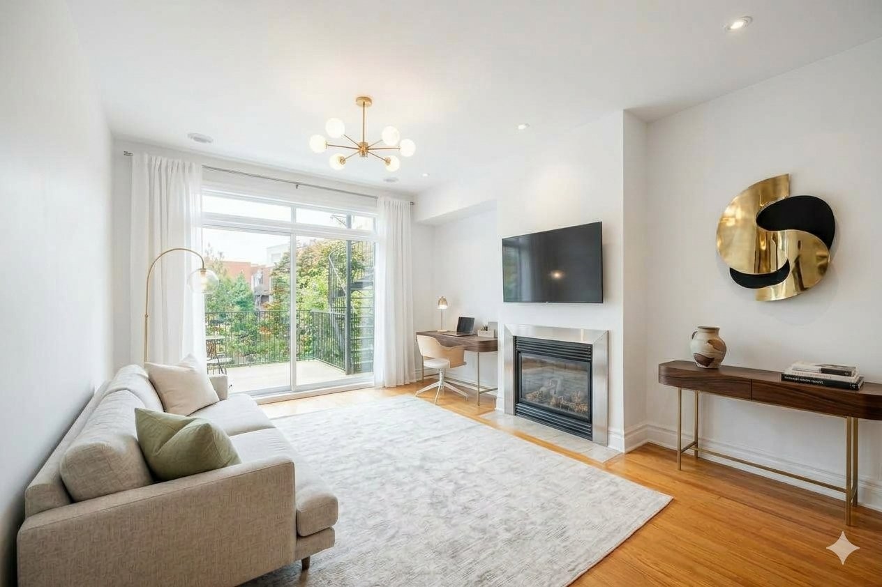 Living Room - 924 Rue Gilbert-Langevin, Montréal (Le Plateau-Mont-Royal), QC