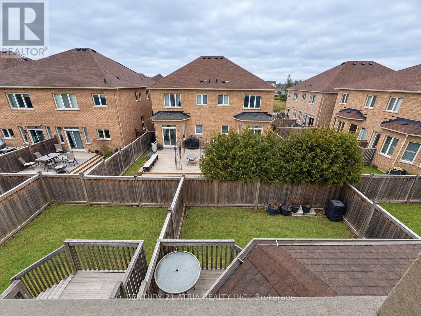 Fenced Backyard - 1268 Blencowe Crescent, Newmarket, ON