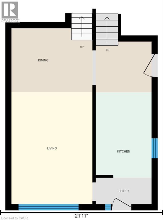 Floor plan - 484 Redfox Road Unit# B, Waterloo, ON