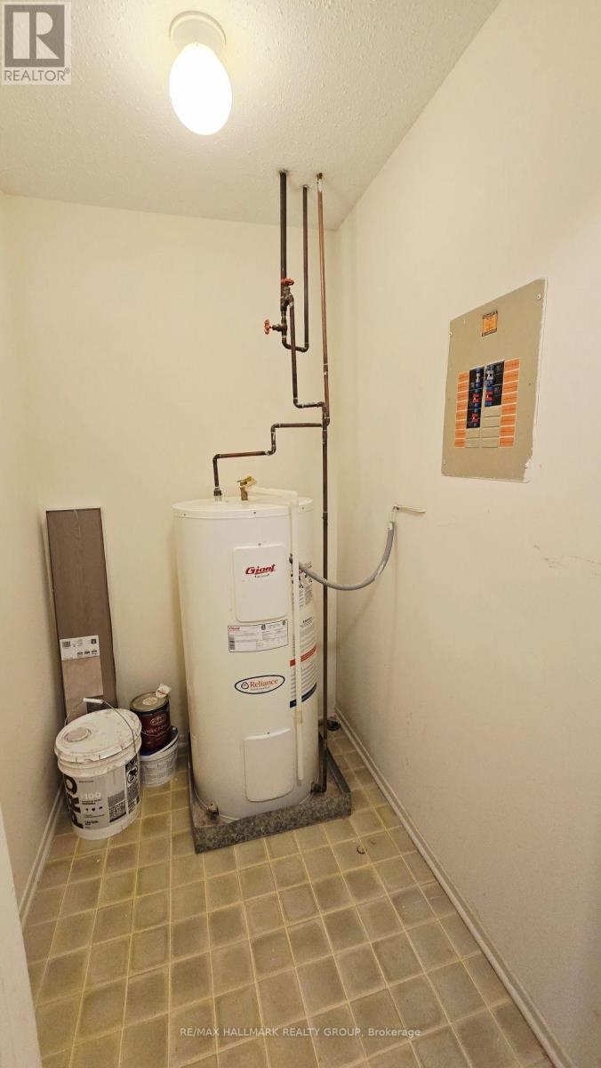 Storage room with rental hwt & electrical panel - 101 - 214 Viewmount Drive, Ottawa, ON