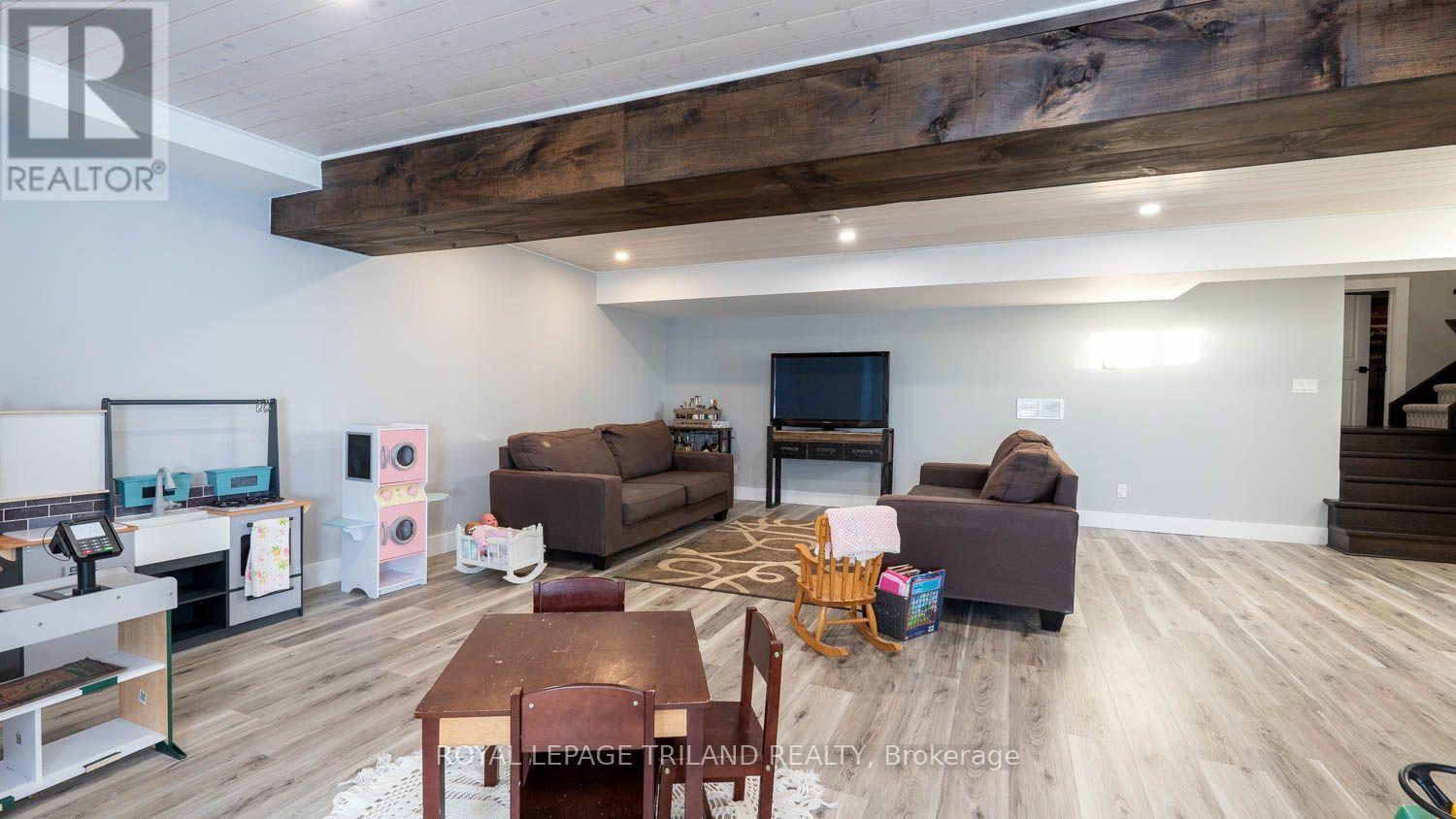Newly finished basement with in-floor heating - 11688 Charlton Drive, Middlesex Centre, ON