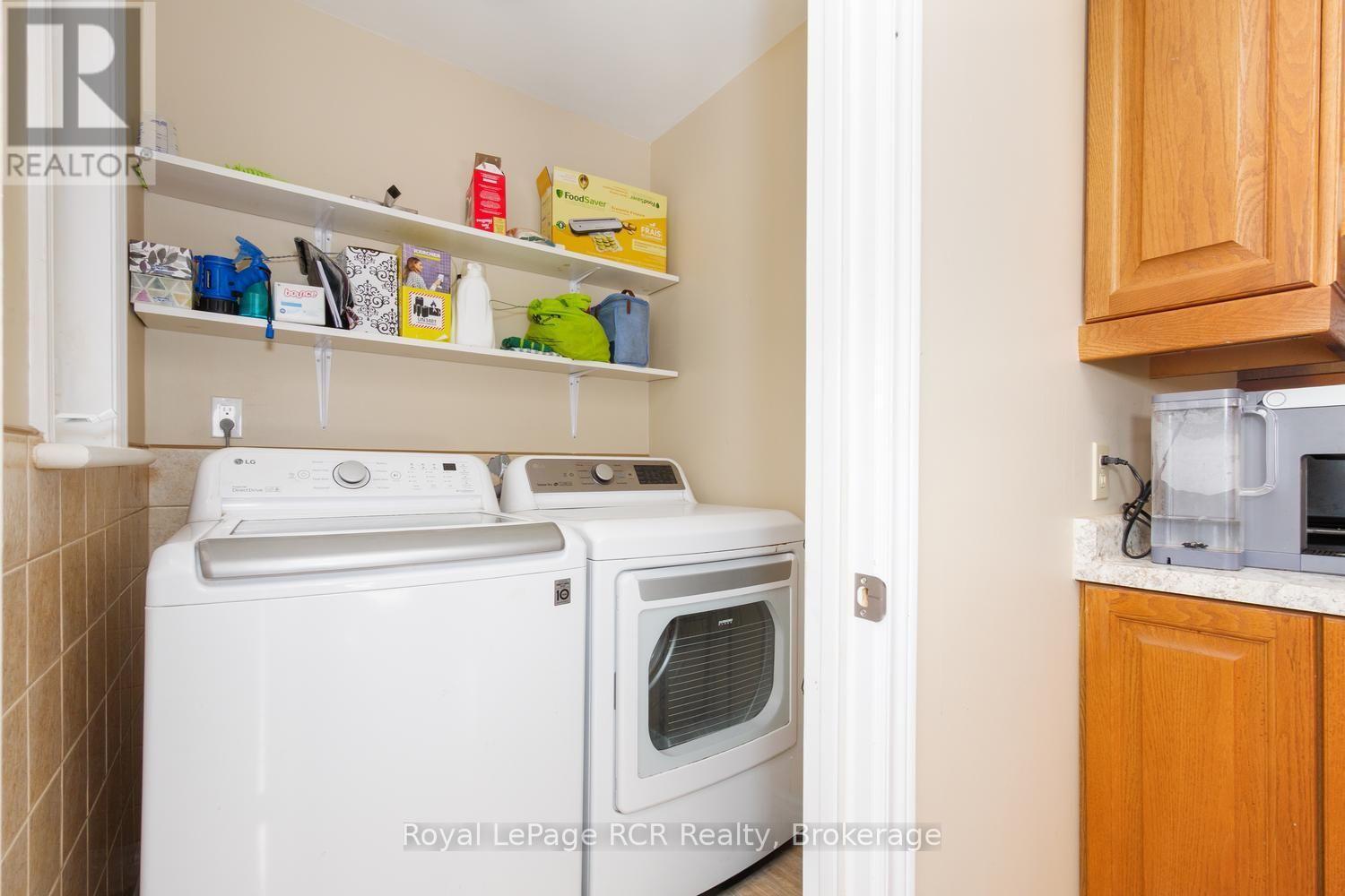 Laundry by kitchen - 84040 Sideroad 6 Road, Meaford, ON