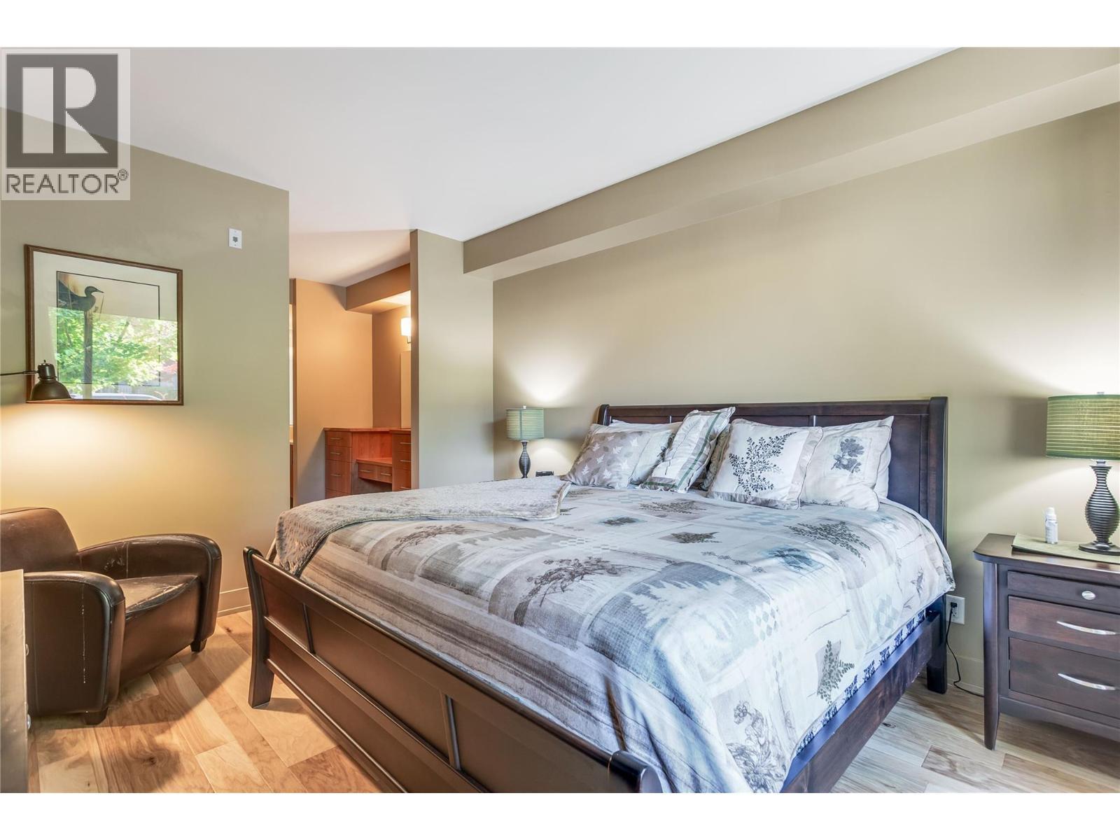 Primary Bedroom - 446 West Avenue Unit# 102, Kelowna, BC