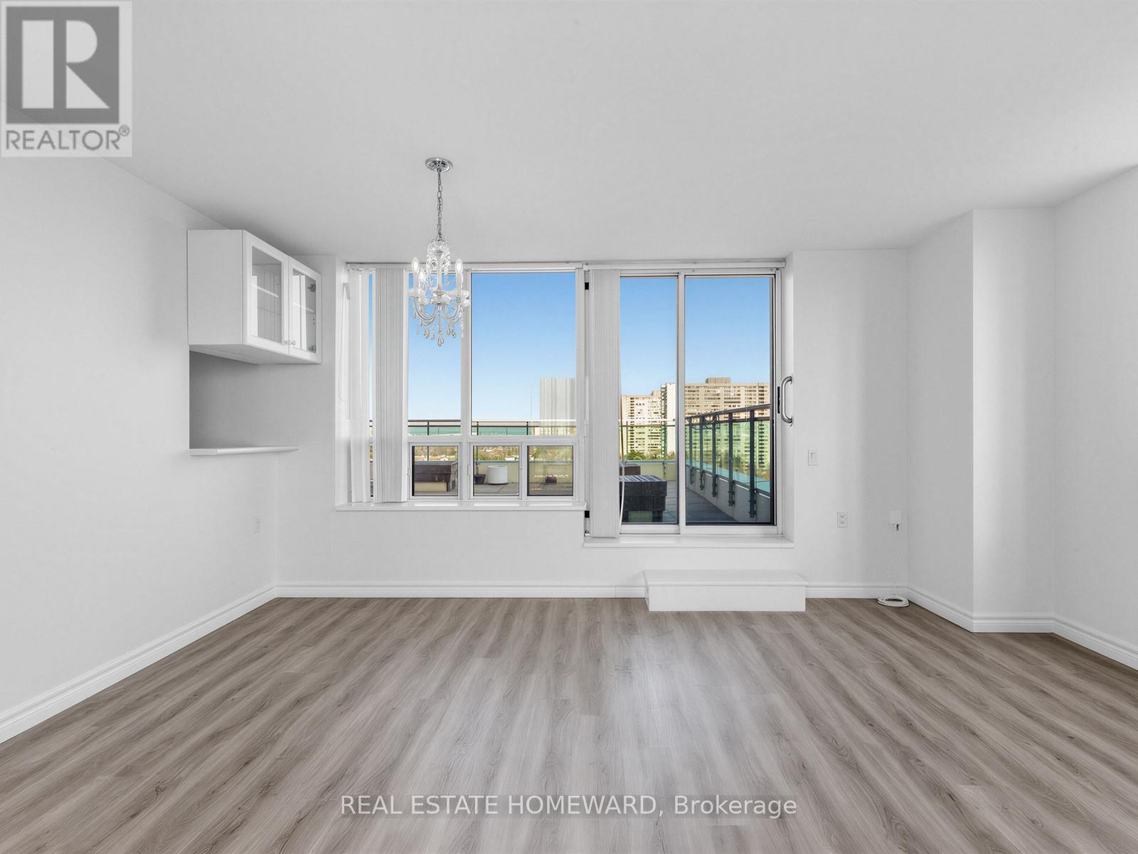 Walk-out to North facing large private terrace - 1102 - 2800 Warden Avenue, Toronto, ON