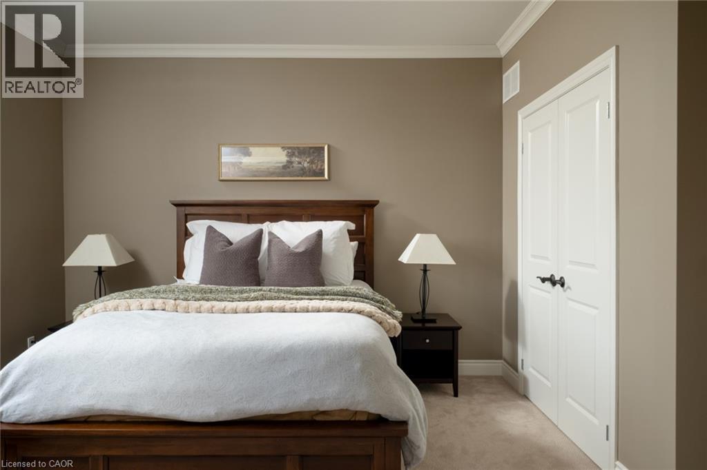 Crown molding detail - 1505 Milburough Line, Carlisle, ON