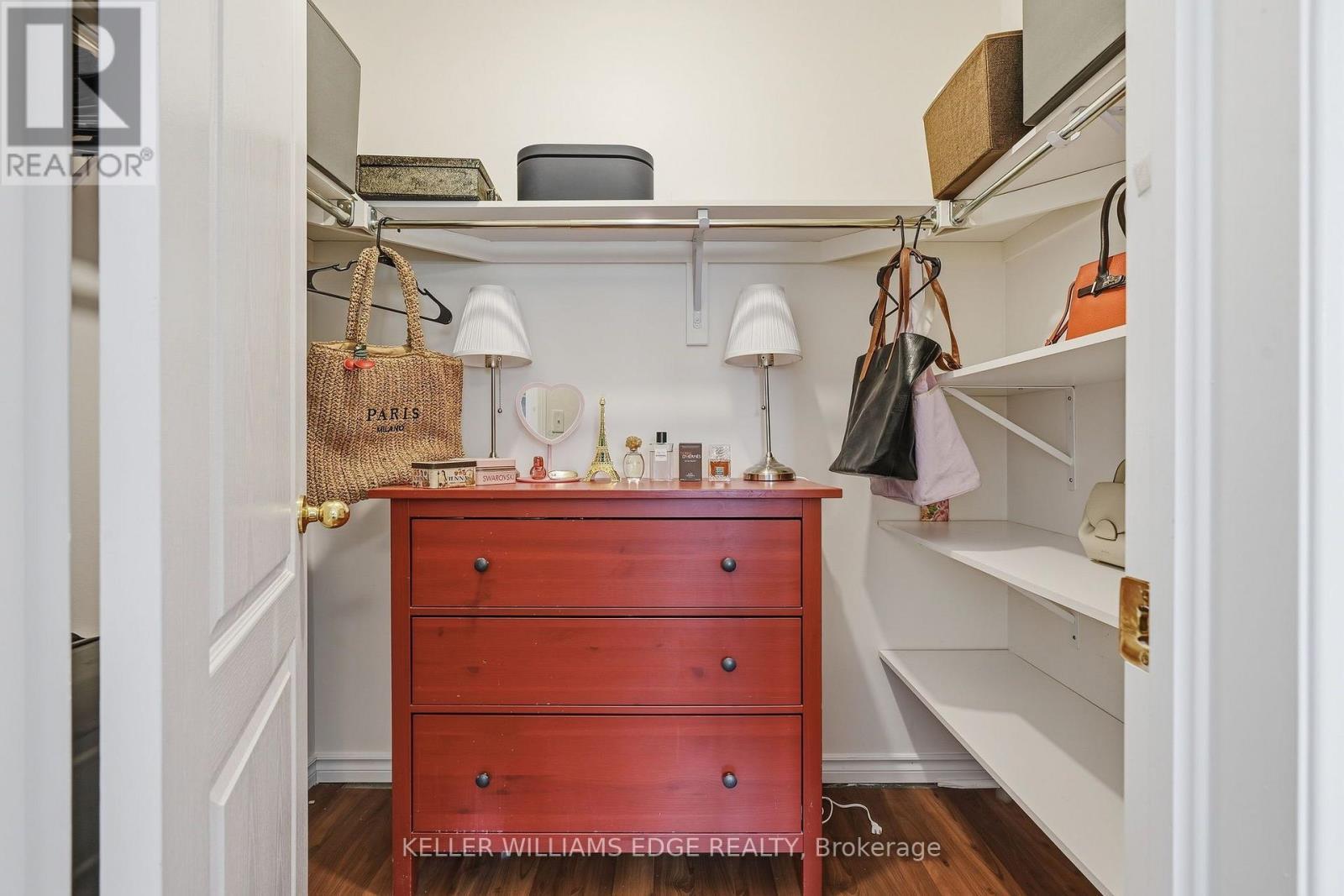 Walk-in Closet in the PrimaryBedroom - 4828 Verdi Street, Burlington, ON