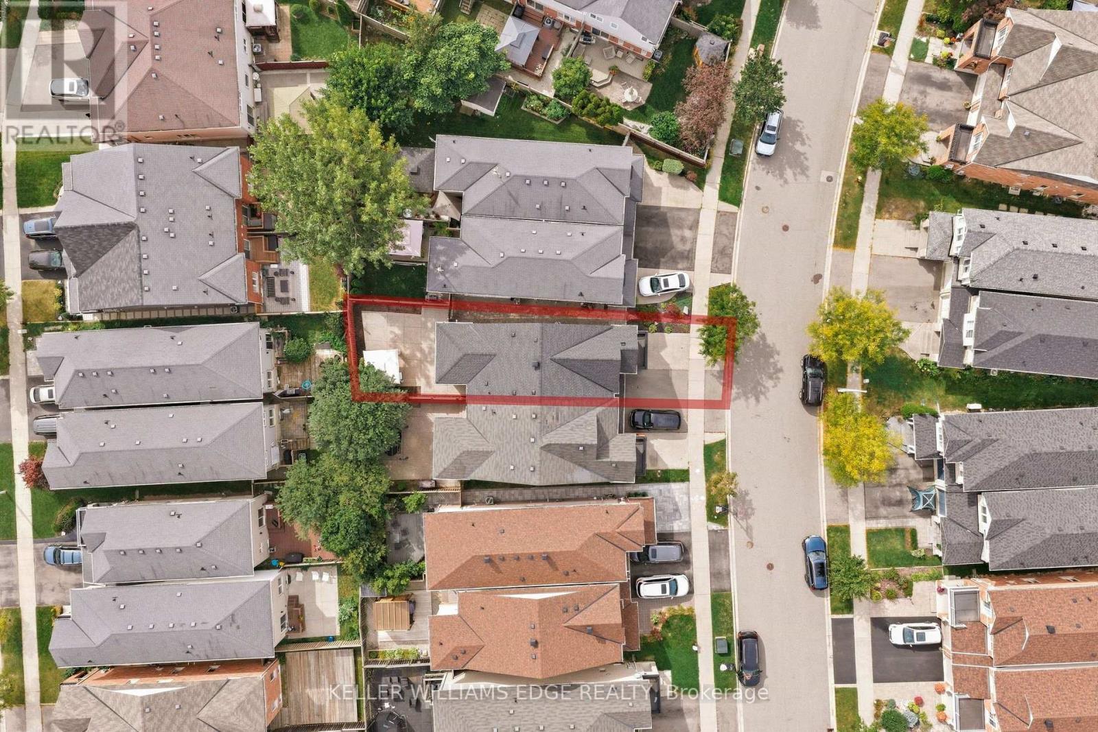 Aerial View - 4828 Verdi Street, Burlington, ON