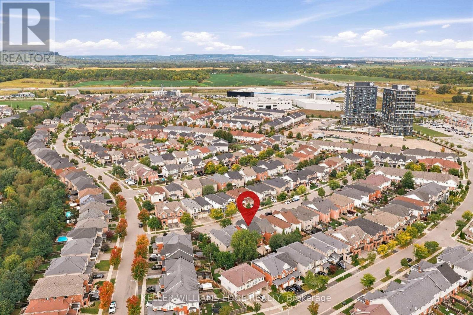 Aerial View - 4828 Verdi Street, Burlington, ON