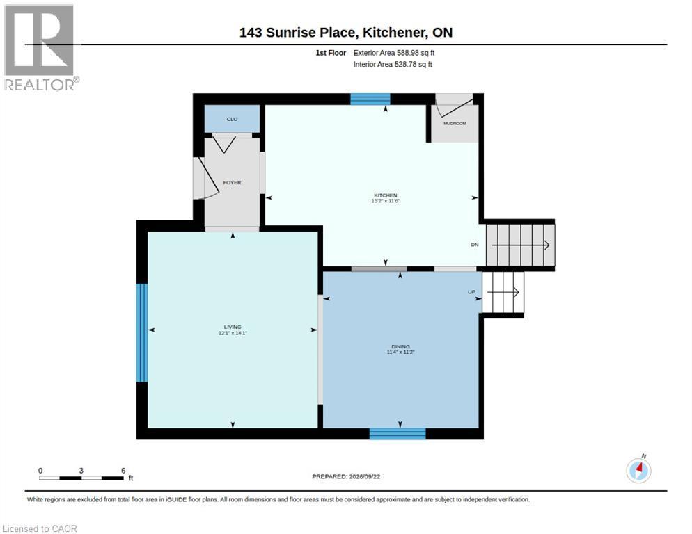 Floor plan - 143 Sunrise Place, Kitchener, ON