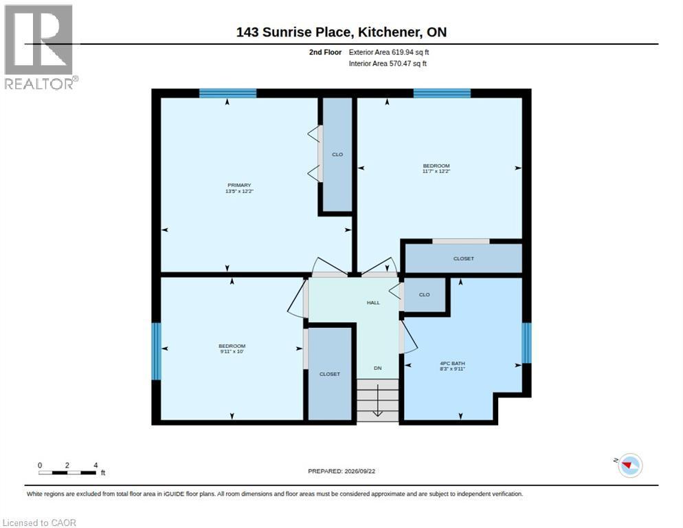 Floor plan - 143 Sunrise Place, Kitchener, ON