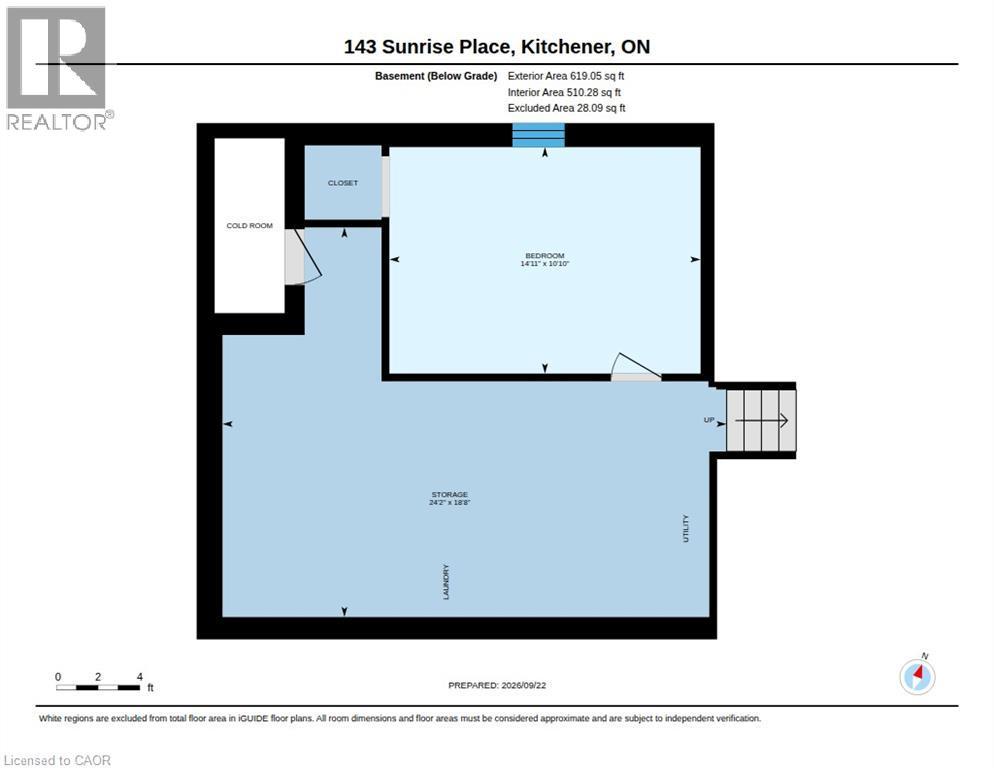 Floor plan - 143 Sunrise Place, Kitchener, ON