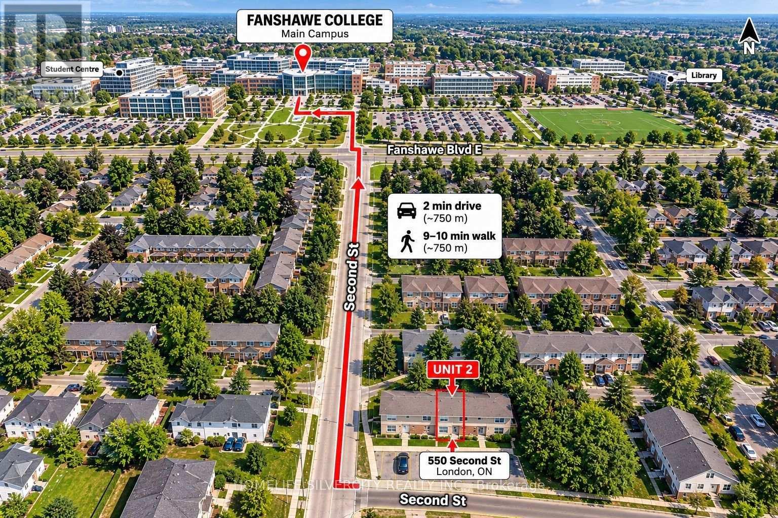 2 - 550 Second Street, London East, ON