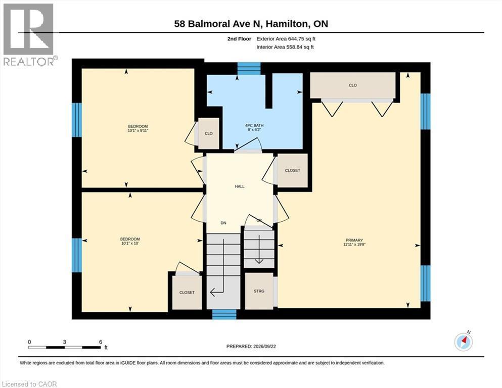 Floor plan - 58 Balmoral Avenue N, Hamilton, ON