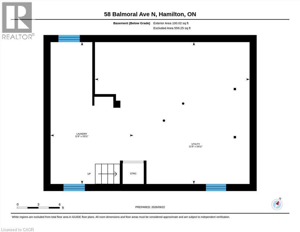 Floor plan - 58 Balmoral Avenue N, Hamilton, ON