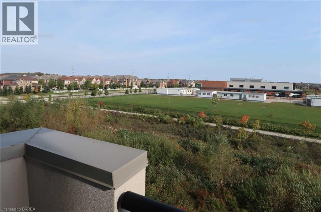 View of yard - 1105 Leger Way Unit# 329, Milton, ON