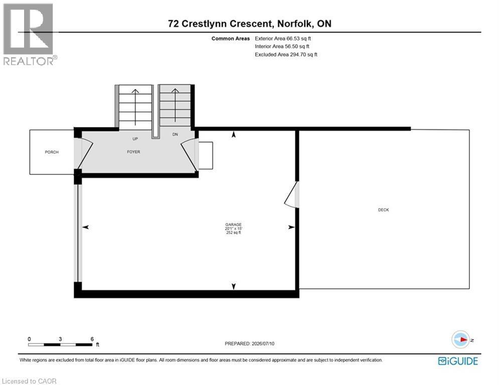 Floor plan - 72 Crestlynn Crescent, Simcoe, ON