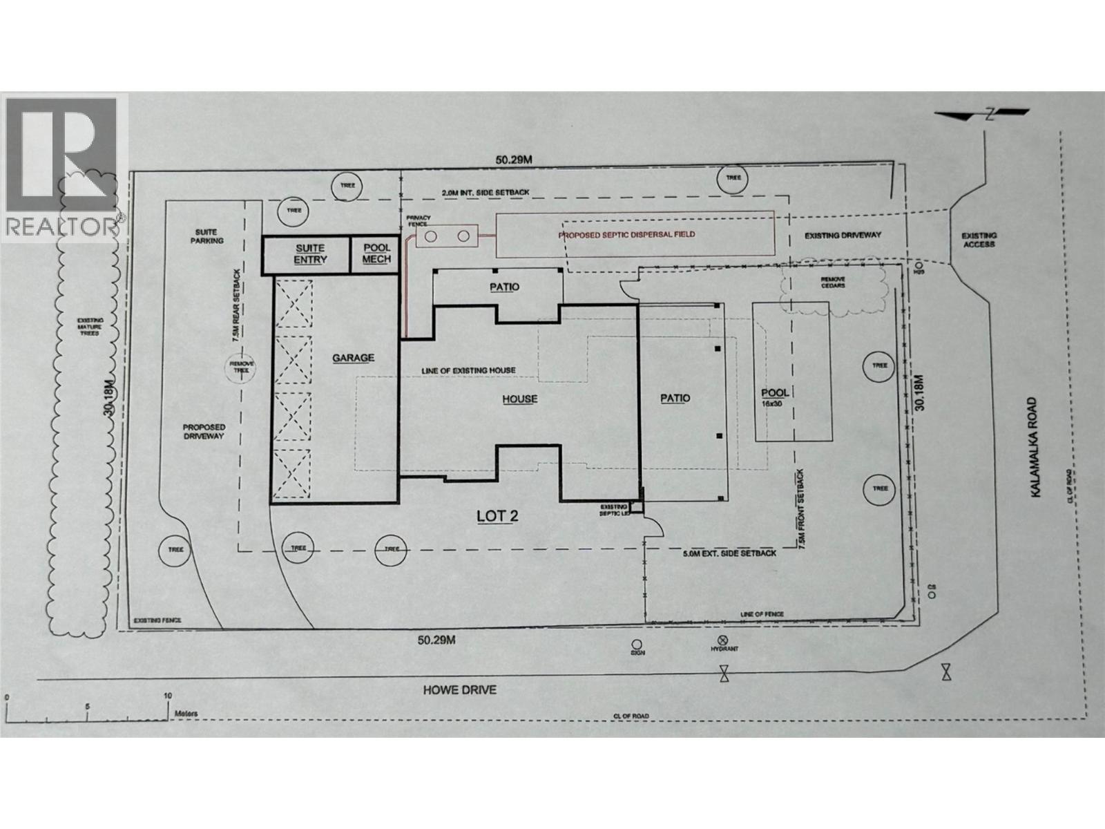 proposed build - 8997 Kalamalka Road Lot# 2, Coldstream, BC